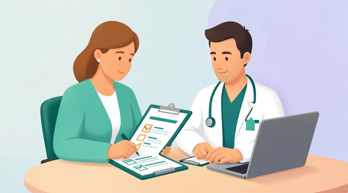 Titolare e direttore sanitario rivedono la checklist per aprire un poliambulatorio medico